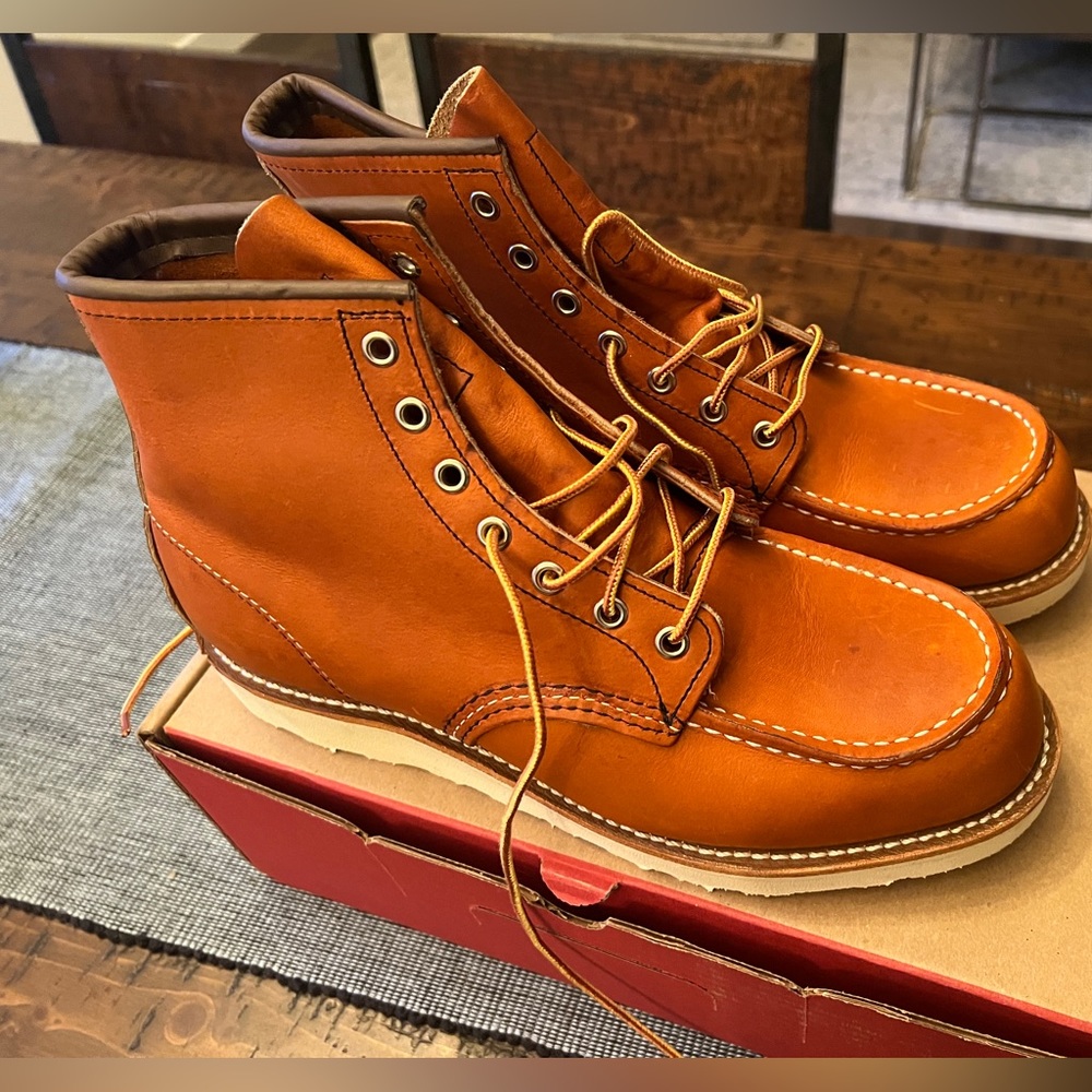 Red Wing 875 Classic Moc 6" Boot - Size 9.5